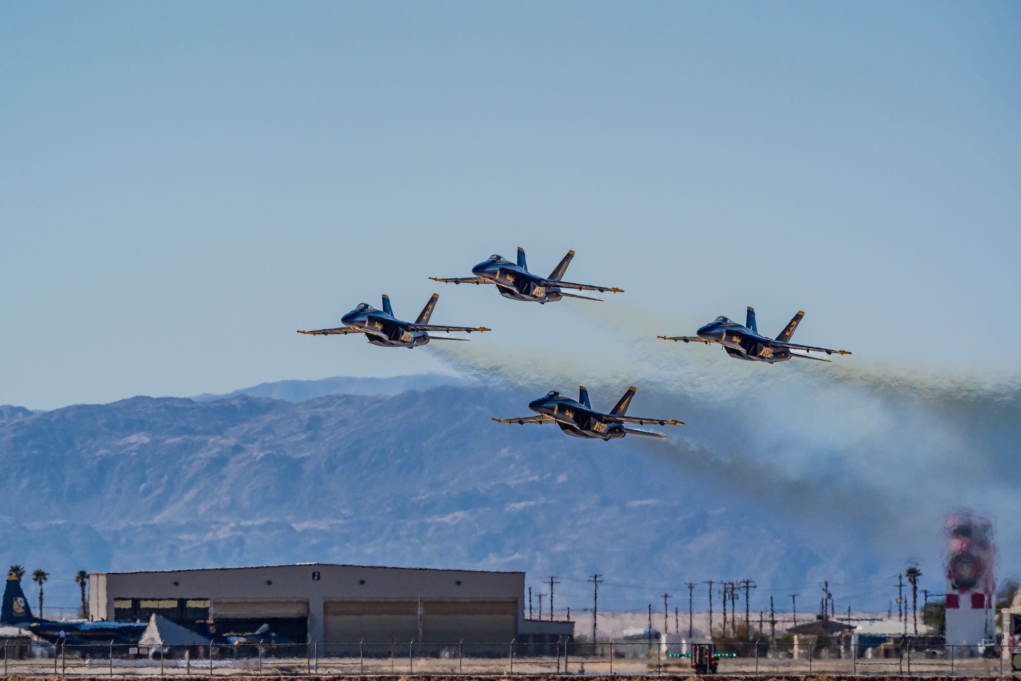 Dunes, dudes and the Blue Angels