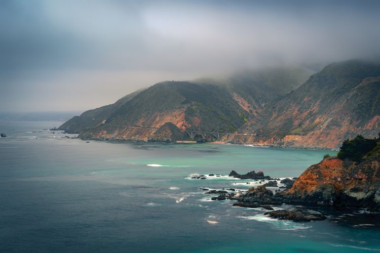 California Highway 1 and Bixby Bridge