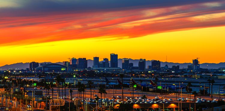 Arizona sunsets make great theater