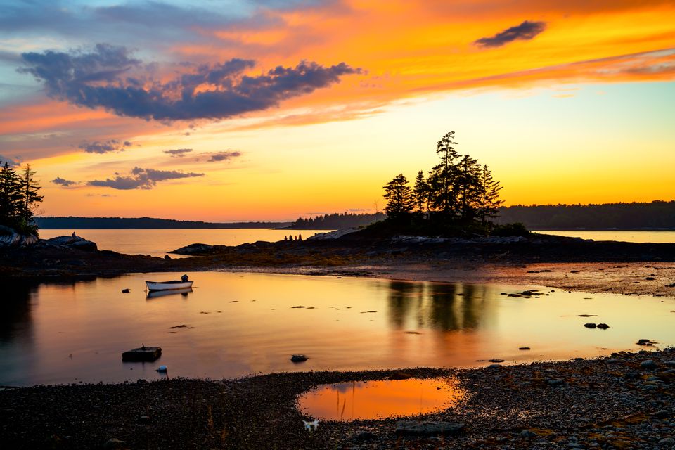 Lookout Point, Maine, is near Brunswick, home to Bowdoin College.